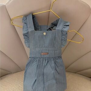 Stylish Blue dog dress